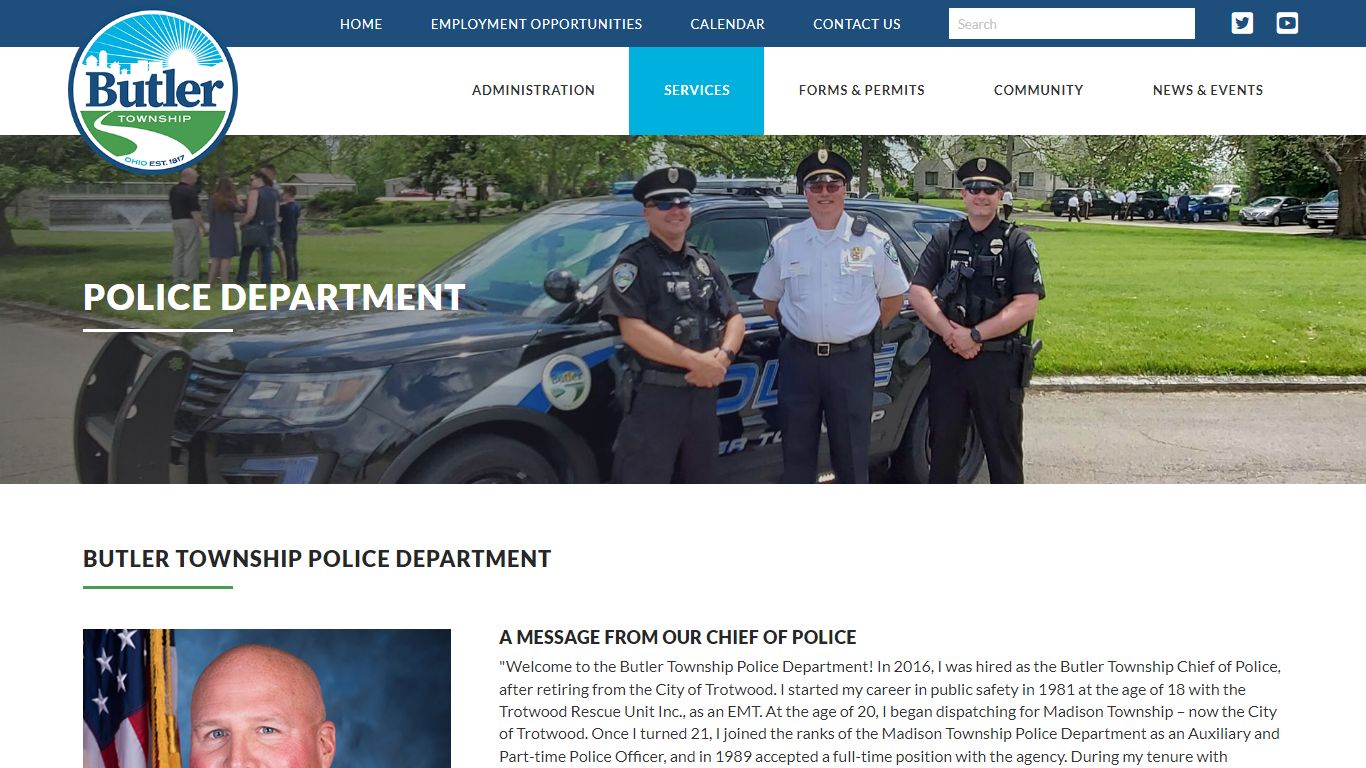 Butler Township Police Department - Butler Township